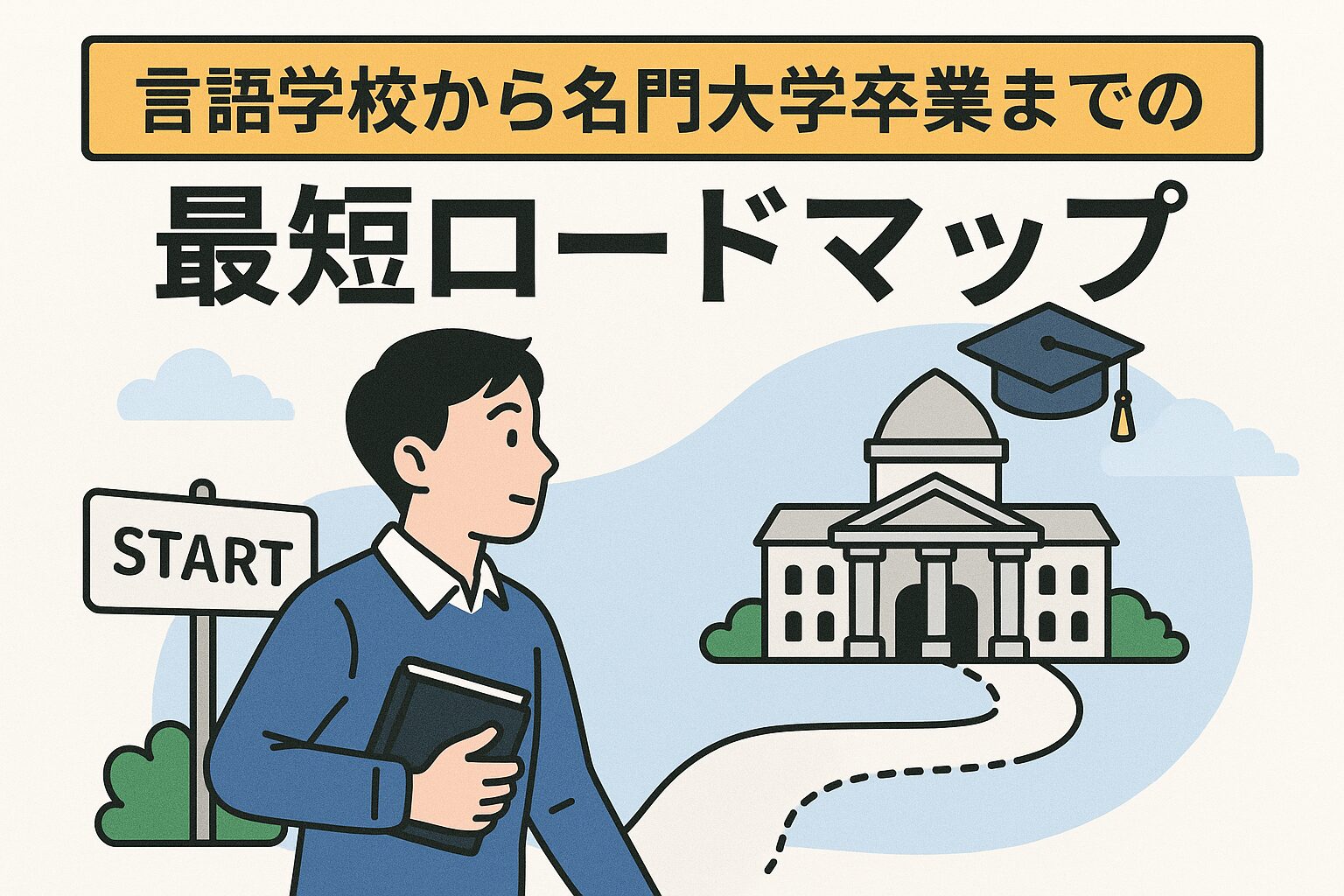 言語学校からアメリカ名門大学卒業までの最短ロードマップ